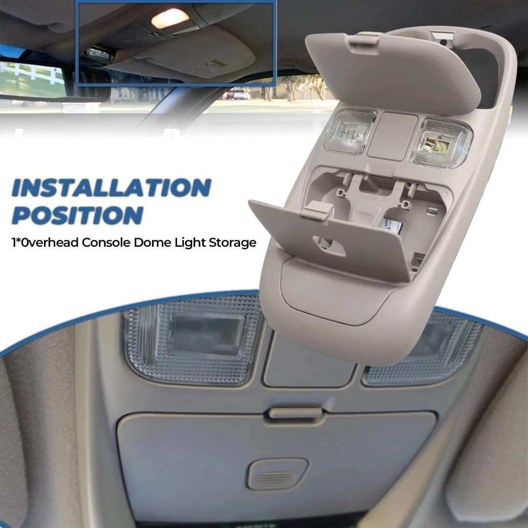 Overhead Console Dome Light Storage For 1998-2001 Dodge Ram 1500 2500 55350657