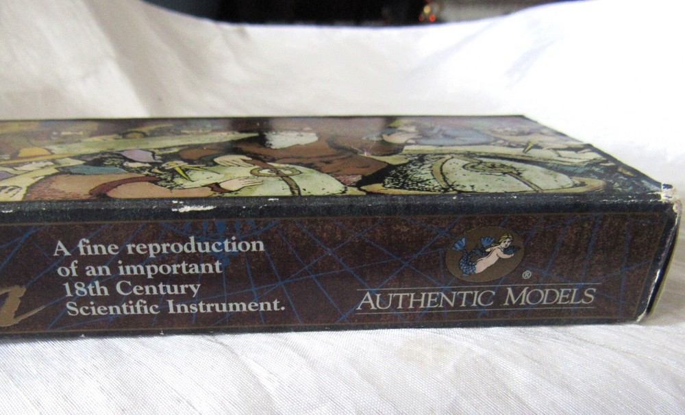 Rare Explorer's Authentic Models Brass Drawing Dividers Calipers Old School