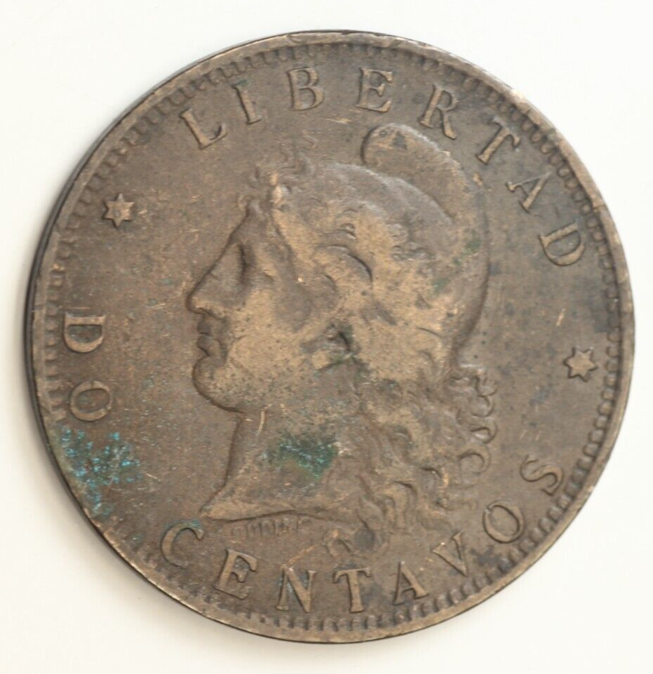 1889 ARGENTINA 2 CENTAVOS (#4134) 1200