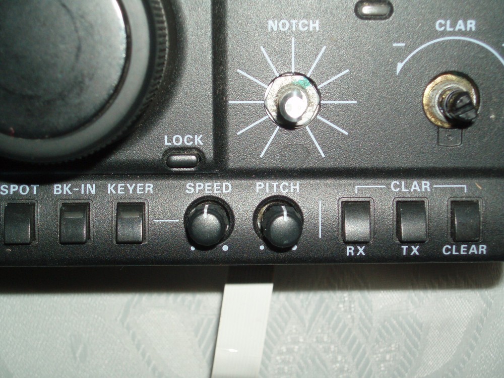 Yaesu HF FT-1000MP Mark V 200W knobs RF PWR/SQL/SUB SQL/ SPEED /MONI /PITCH