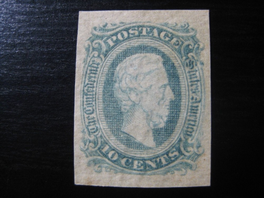CONFEDERATE STATES CSA Sc. #11c scarce mint MNH stamp! (4)