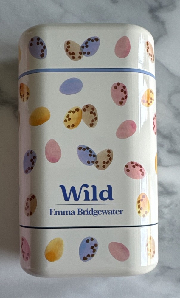 Wild Emma Bridgewater Deodorant Reusable Mini Egg Print Case Limited Edition