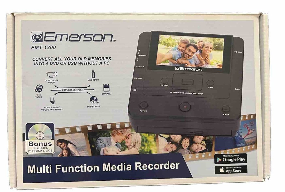 Emerson Multi Function Media Recorder