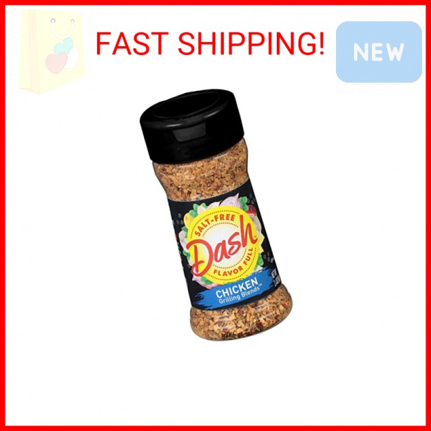 Dash Salt-Free Grilling Blend, Chicken, 2.4 Ounce