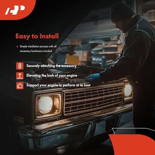 Alternator Adjustable Bracket Kit Compatible with Chevy SBC 350 Small Block