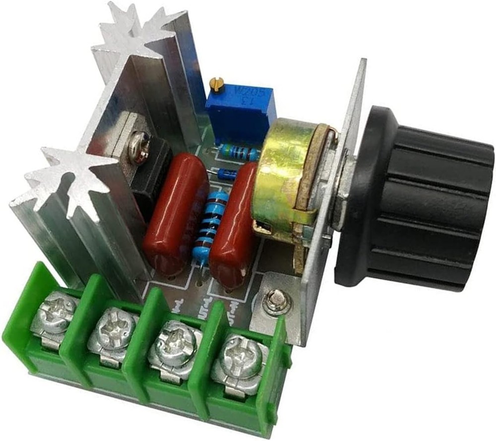 Versatile 2000W AC Dimmer Speed Controller - Safe & Adjustable Performance