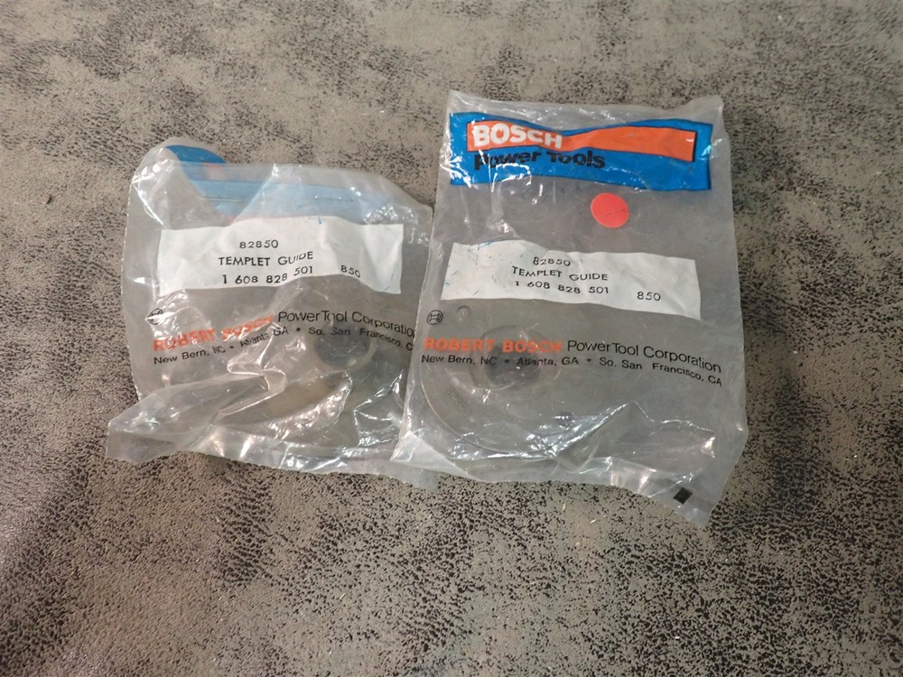 (2 Pack) NEW Bosch 82850 Template Guide 2" Diameter (BN65)