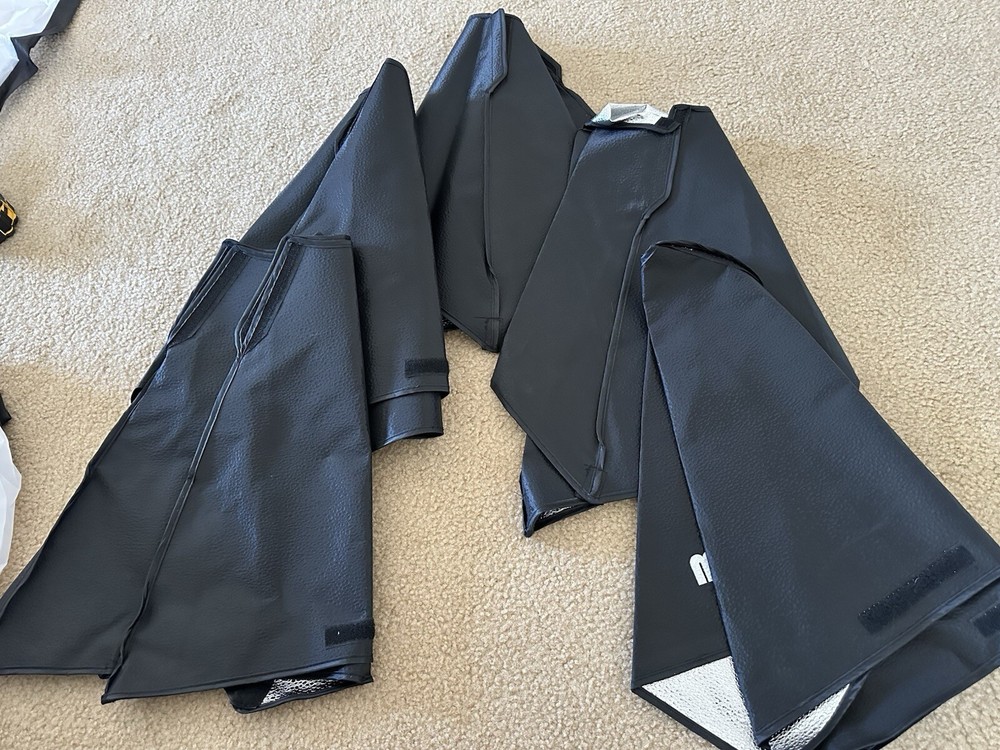 Mount dog Softbox Rectangular Light Reflector Photography Umbrella - 5 Count