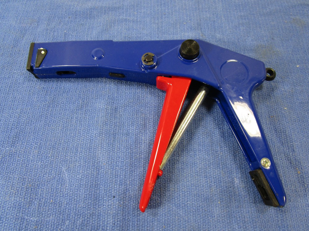HellermannTyton Cable Tie Tensioning Tool Gun, KR6/8,  Cable Tie Processing Tool