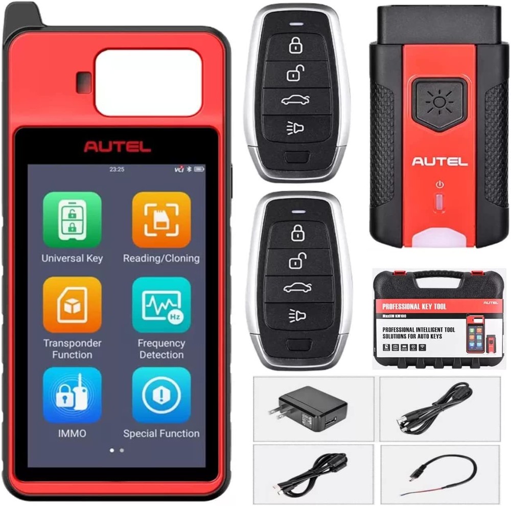 Autel MaxiIM KM100 KM100E KM100X Key Fob Programming Tool Programmer Immobilizer