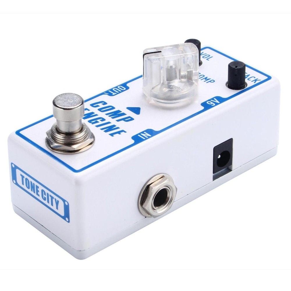 Tone City Comp Engine Compressor Guitar Effect Compact Mini Pedal New!