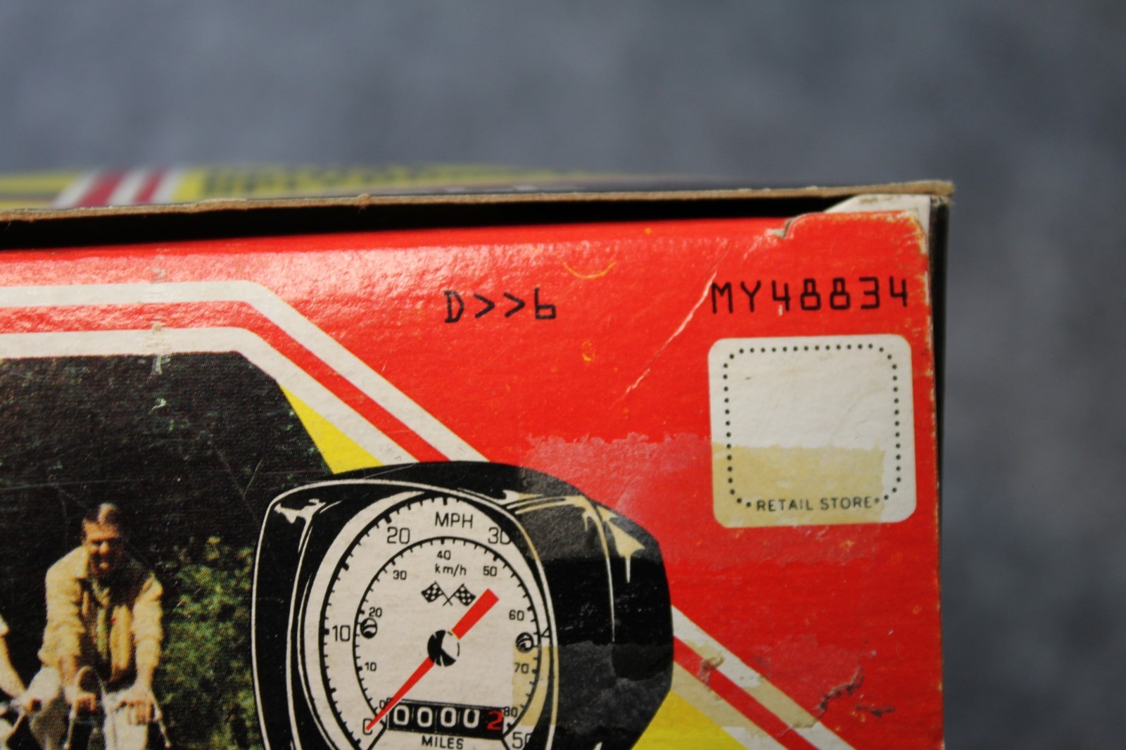 Vintage 1970's Sears Speedometer 27in Bike Bicycle 50 MPH 6 48834 NIB NOS