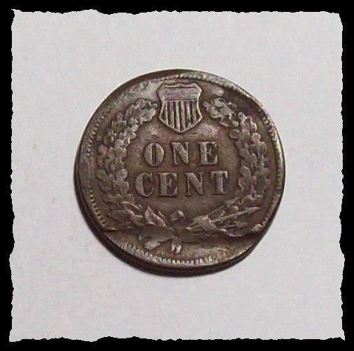 1875 INDIAN HEAD CENT Multiple Problems VF DETAILS #15D9