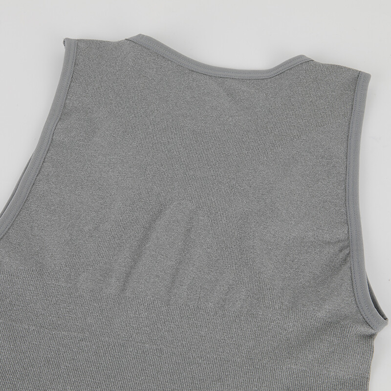 Mens Body Shaper Slimming Shirt Compression Vest Elastic Slim Shapewear Tank Top