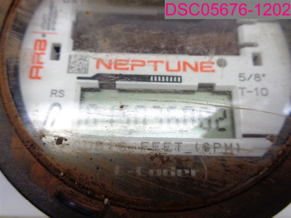 NEPTUNE E-Coder 5/8" T-10 Direct Read Water Meter NSF61