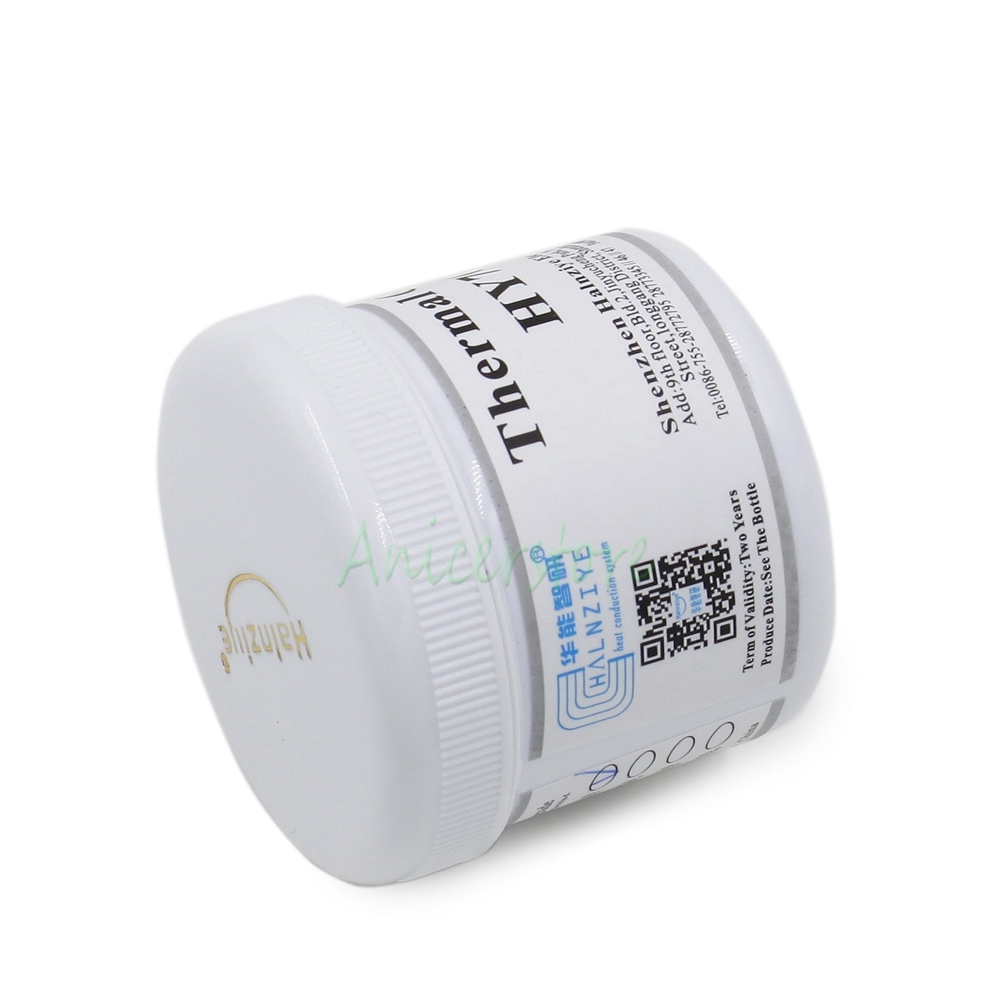 2pcs 100g Silver + Gold Silicone Compound Thermal Conductive Grease Paste CPU