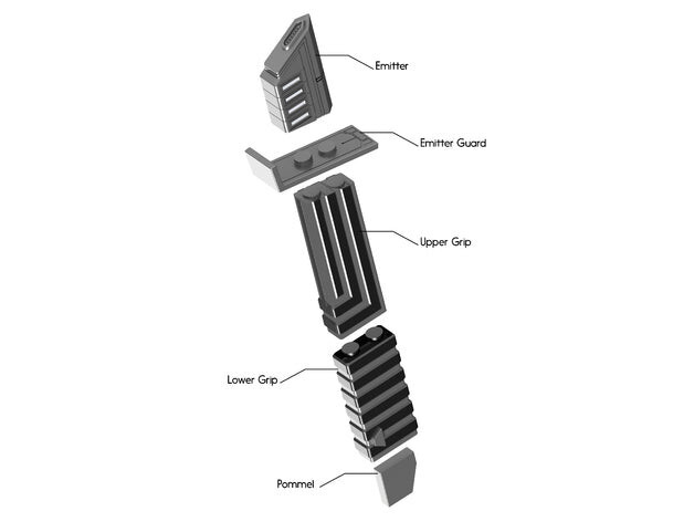 Animated Dark Saber Kit
