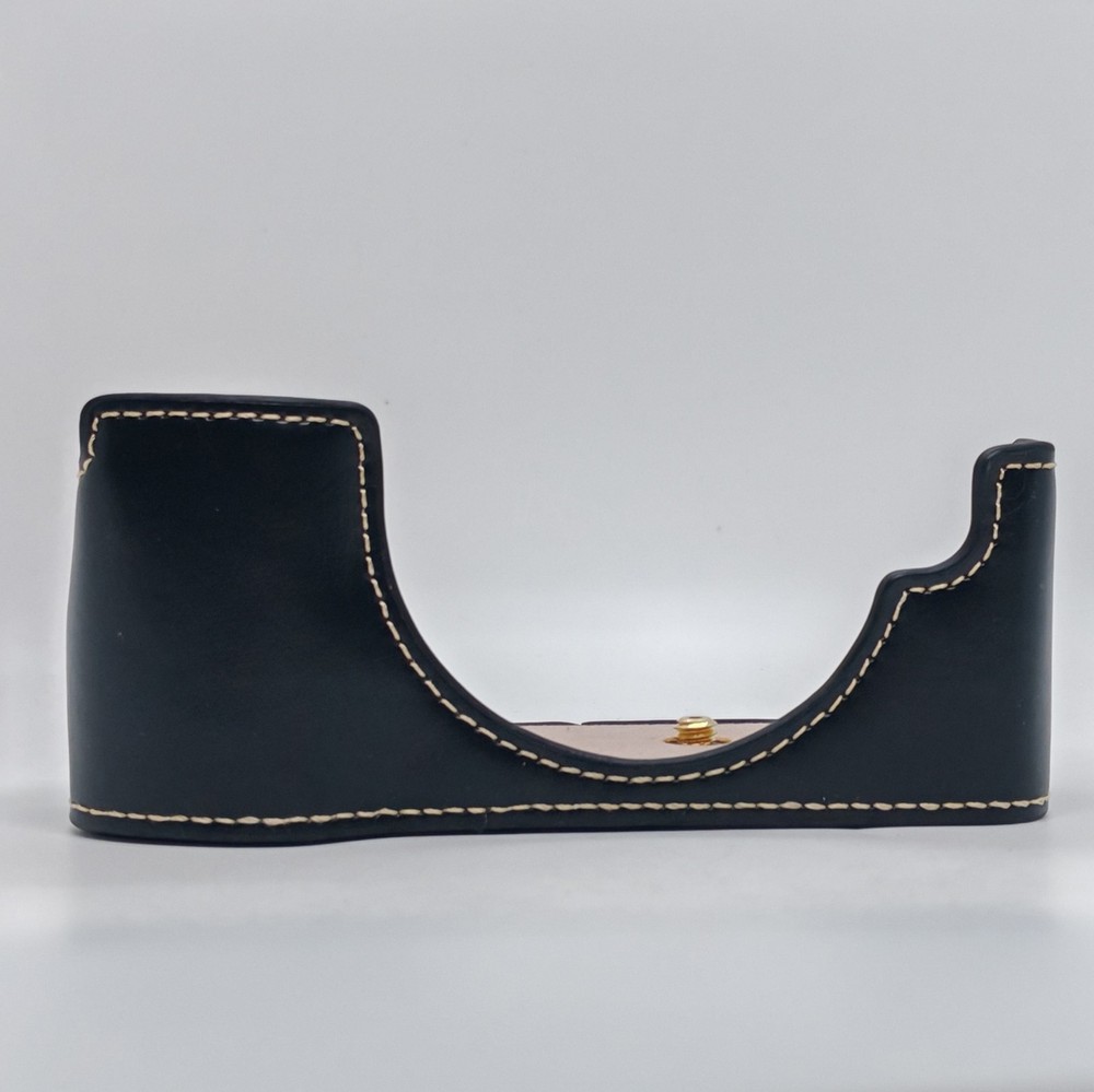 Leather Half Case Grip for Olympus E-P5 EP5 Camera