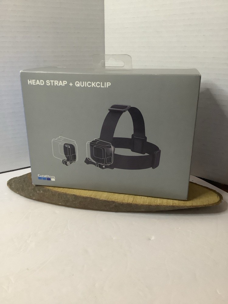 GoPro Camera Head Strap + Quick Clip Adjustable-Helmet Hat GoPro