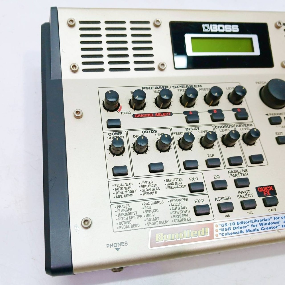 BOSS Guitar Effects Processor GS-10 USB Audio Interface Multi Effect Japan BA257