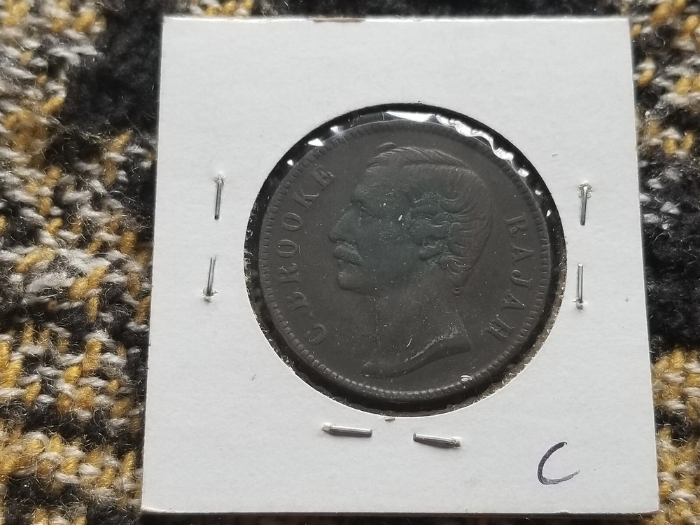 Sarawak 1 Cent 1886 Circulated