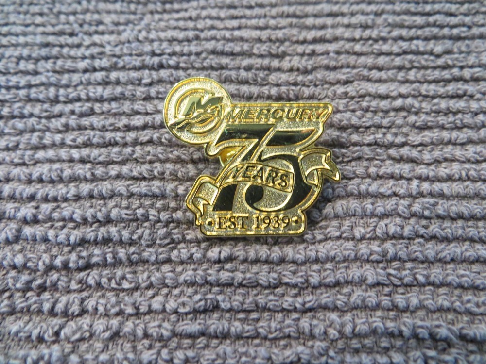 Mercury Outboards 75th Anniversary Pin