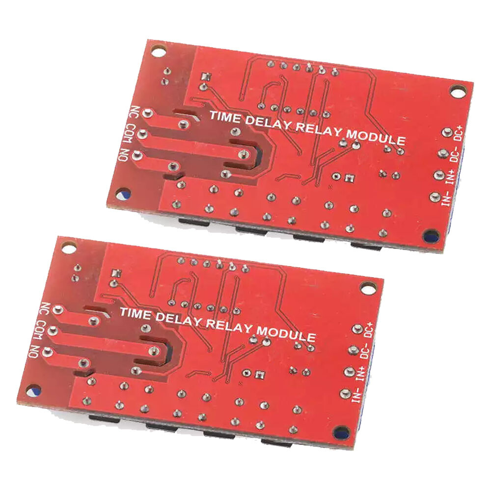 2PCS DC 12V 10A Adjustable Time Delay Relay Module LED Digital Timer Switch USA