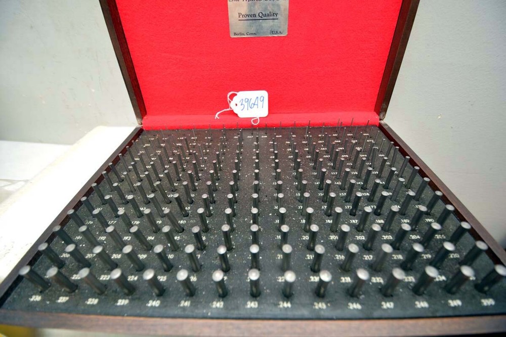 Micron Pin Gage Set (Inv.39649)