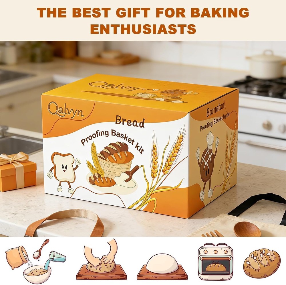 Sourdough Starter Kit Bread Baking Supplies Beginner Gift Set