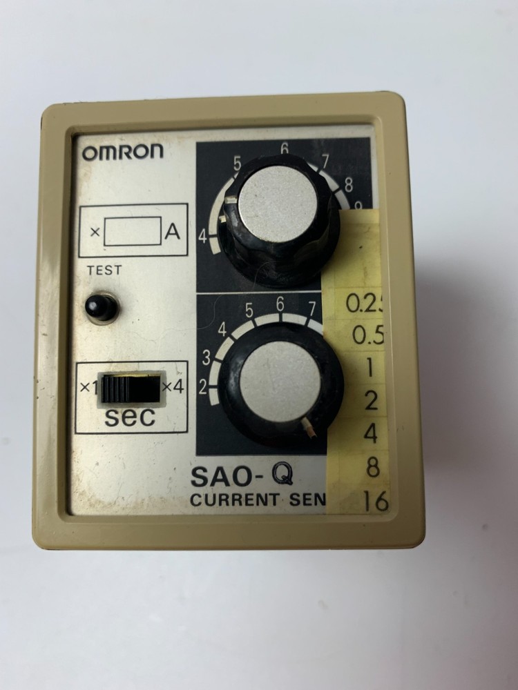 OMRON SAO-Q CURRENT SENSOR / Timer