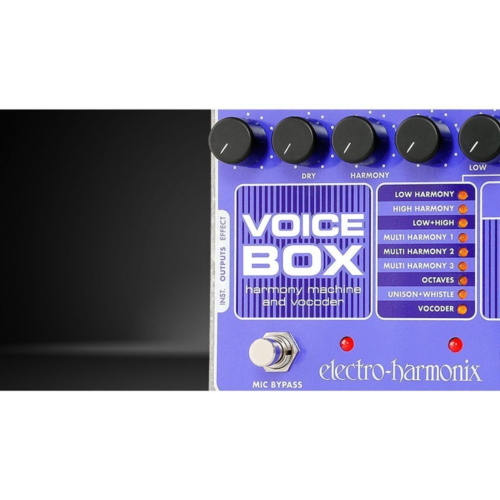 Electro Harmonix Voice Box Vocal Harmony Machine with Built-In Mic Pre