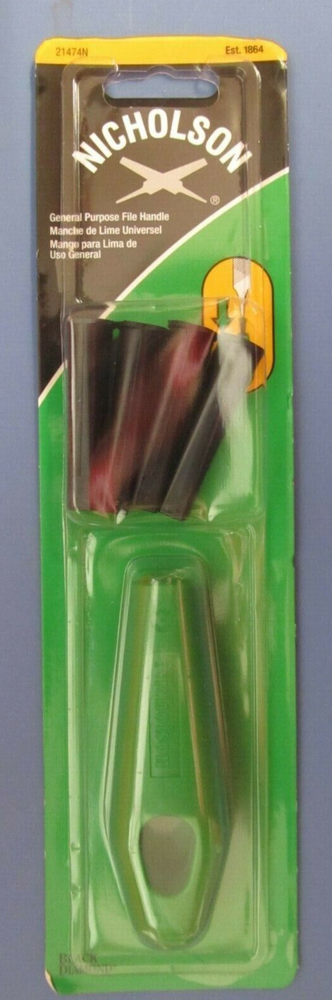 Nicholson General Purpose File Handle with inserts. #21474N NEW