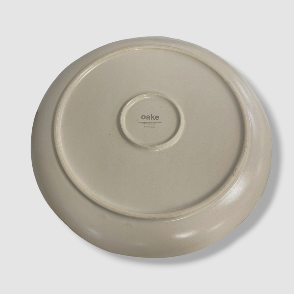$186 Oake Ivory 11-Piece Stoneware Dinnerware Set