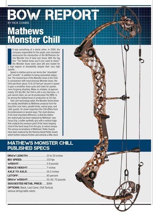 Mathews Monster Chill SDX