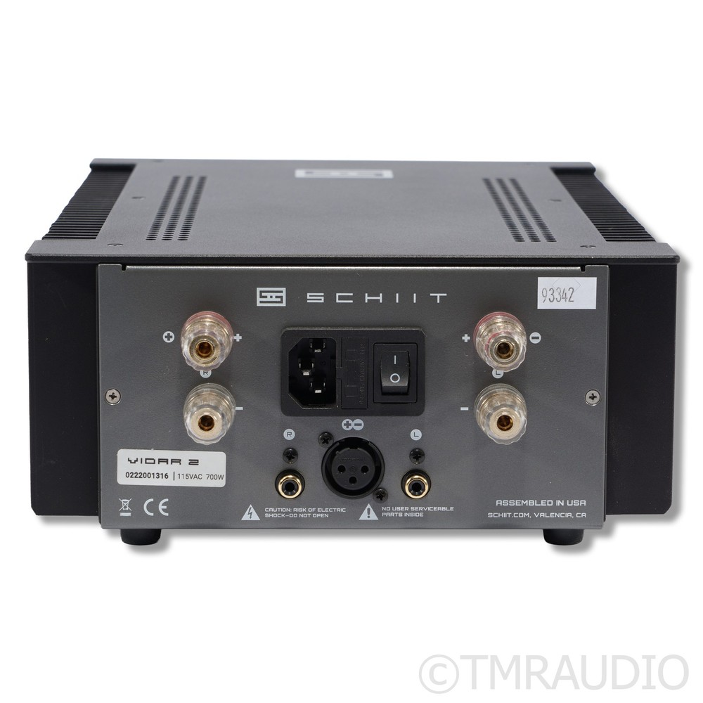 Schiit Audio Vidar 2 Power Amplifier