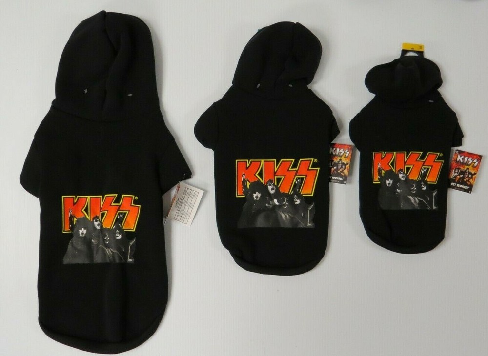 KISS PET HOODIE SWEATSHIRT 1976 POSE - NWT - CHOOSE SIZE S,M,L