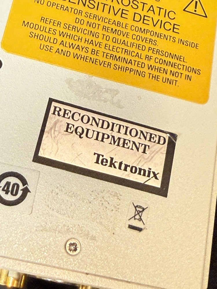 TEKTRONIX 80E09 ELECTRICAL DUAL CHANNEL SAMPLING MODULE