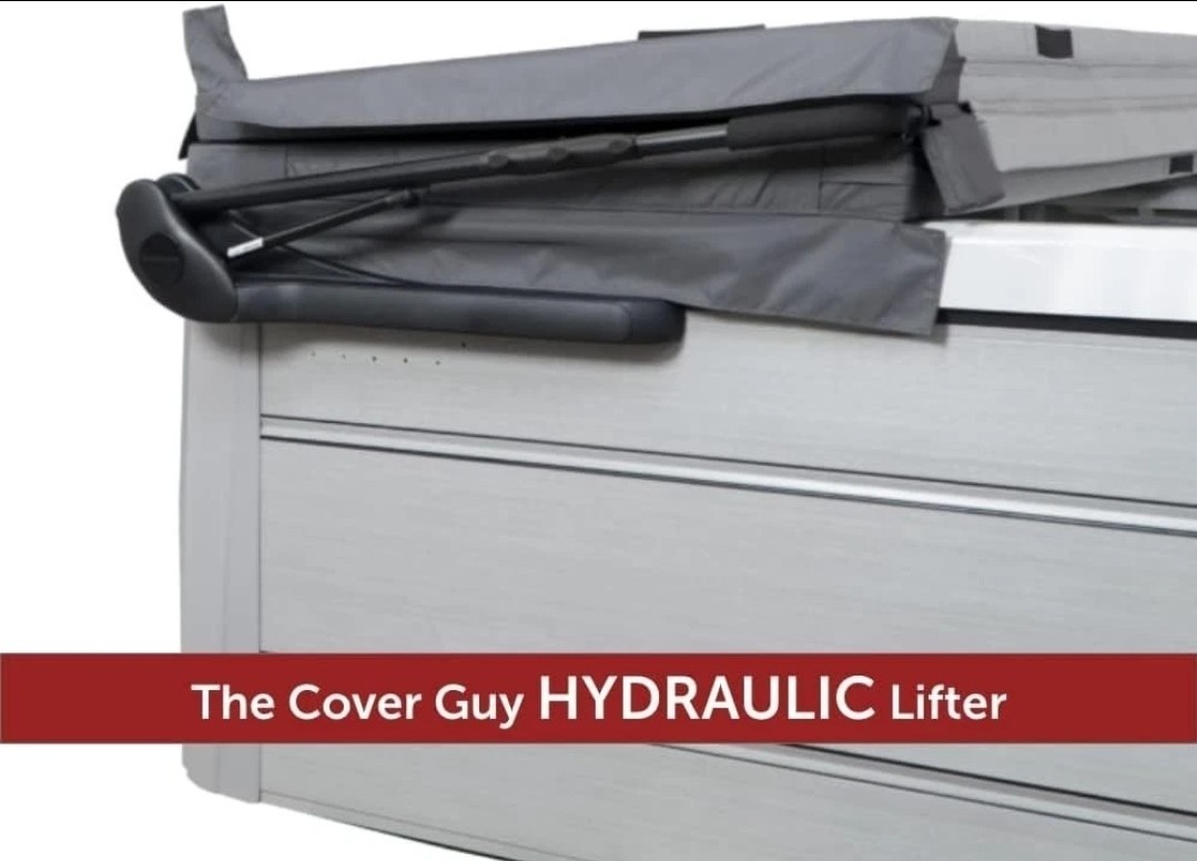 The Cover Guy Premium Hydraulic Hot Tub Cover Lifter Open Box