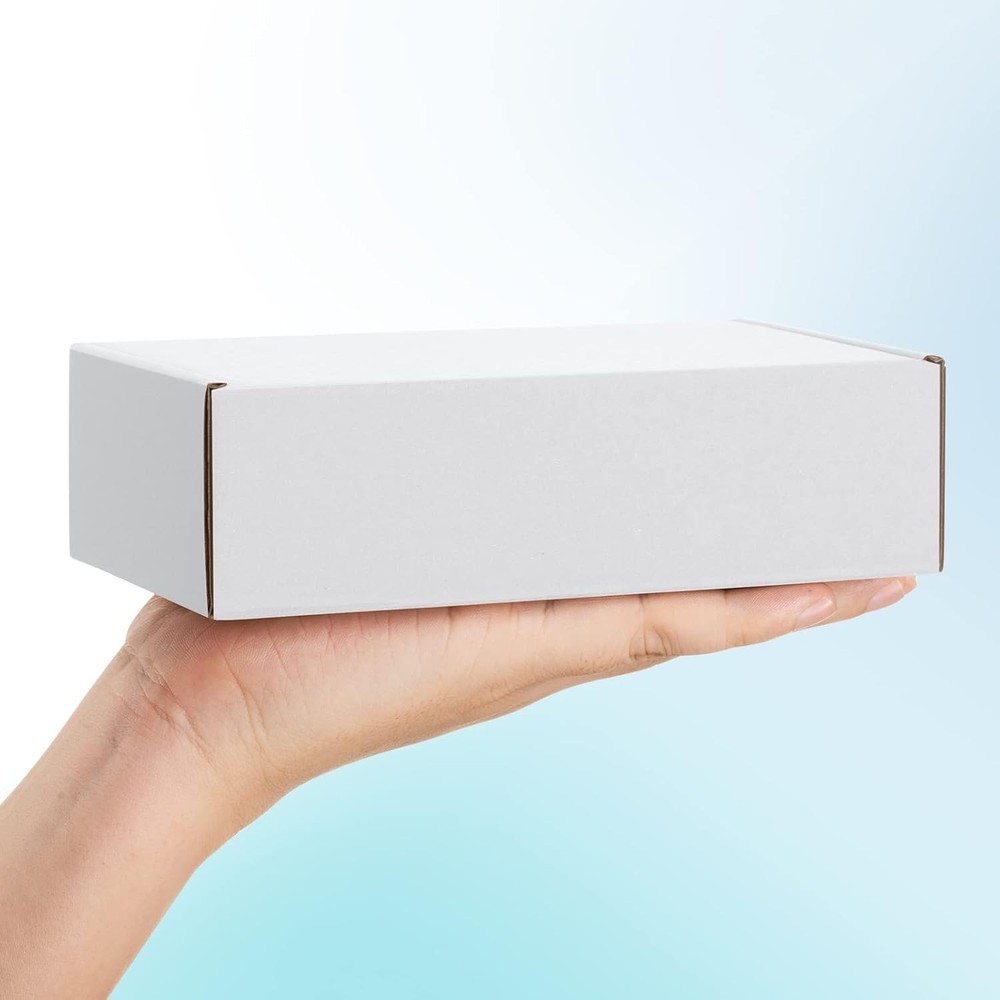 Small White Mailing Boxes Corrugated Shipping Boxes