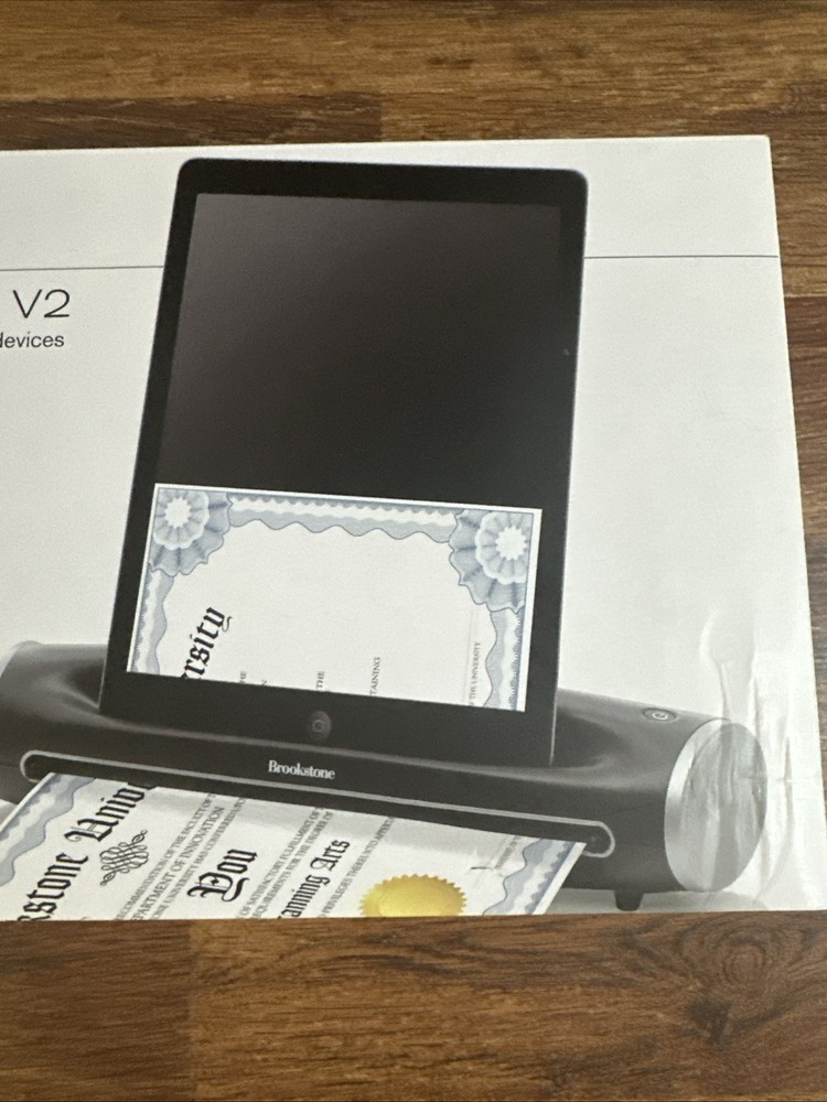 Brookstone iConvert Scanner V2 For iPod iphone or ipad