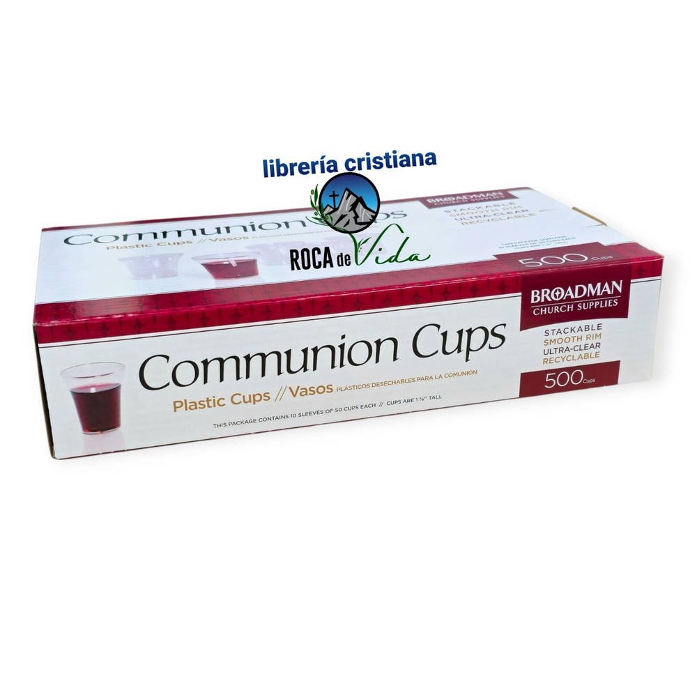 Communion Cups-500 Count ( plastic vaso desechables