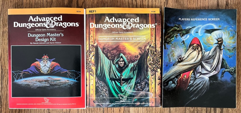 Dungeon Master's Design Kit, Dungeon Master's Screen, Player's Reference Screen