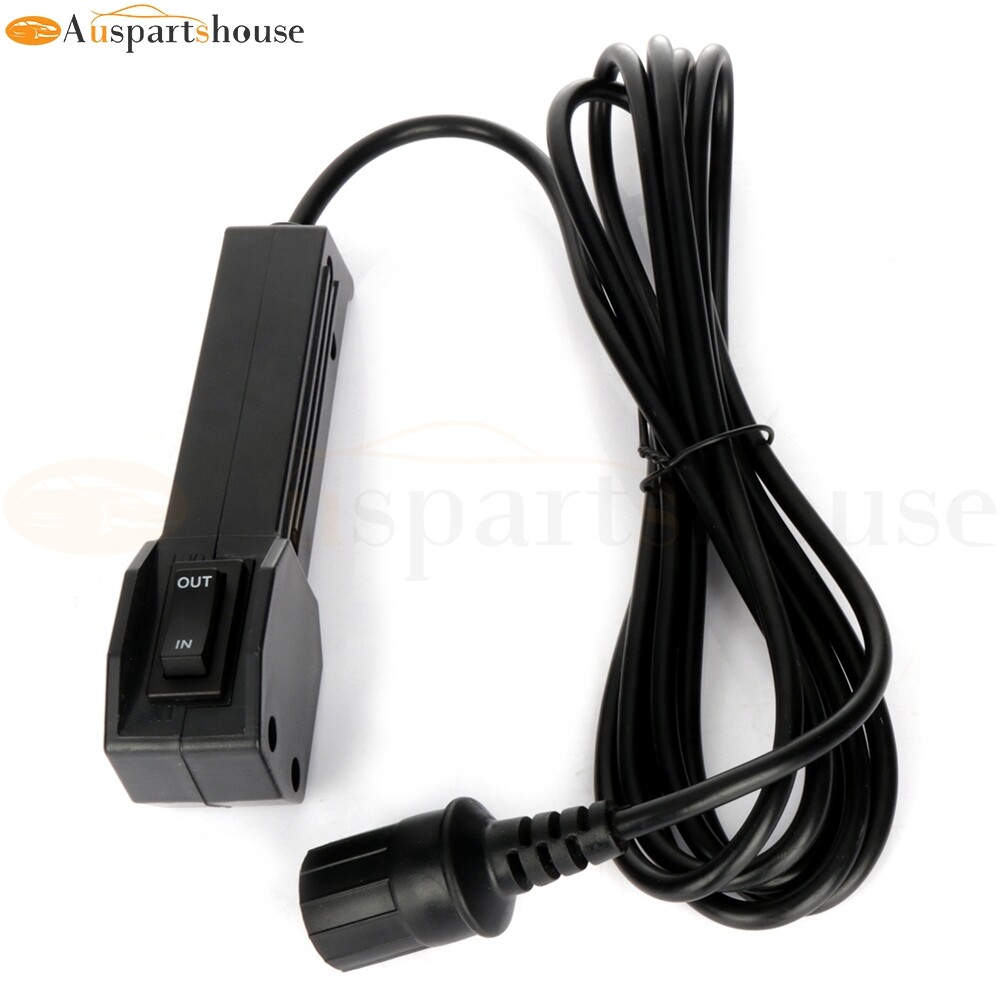 New Universal Rubber Winch Corded Remote Control Kit Switch For ATV/UTV 12V