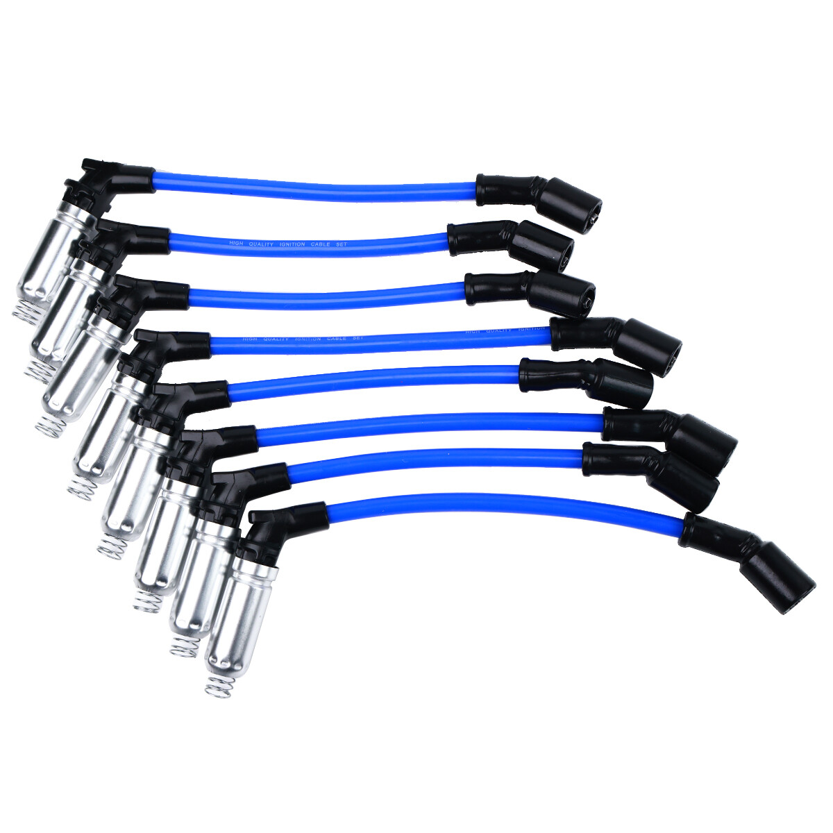 UF262 8X Ignition Coil & Plug & Blue Wire For Chevy Silverado GMC 4.8/5.3/6.0L