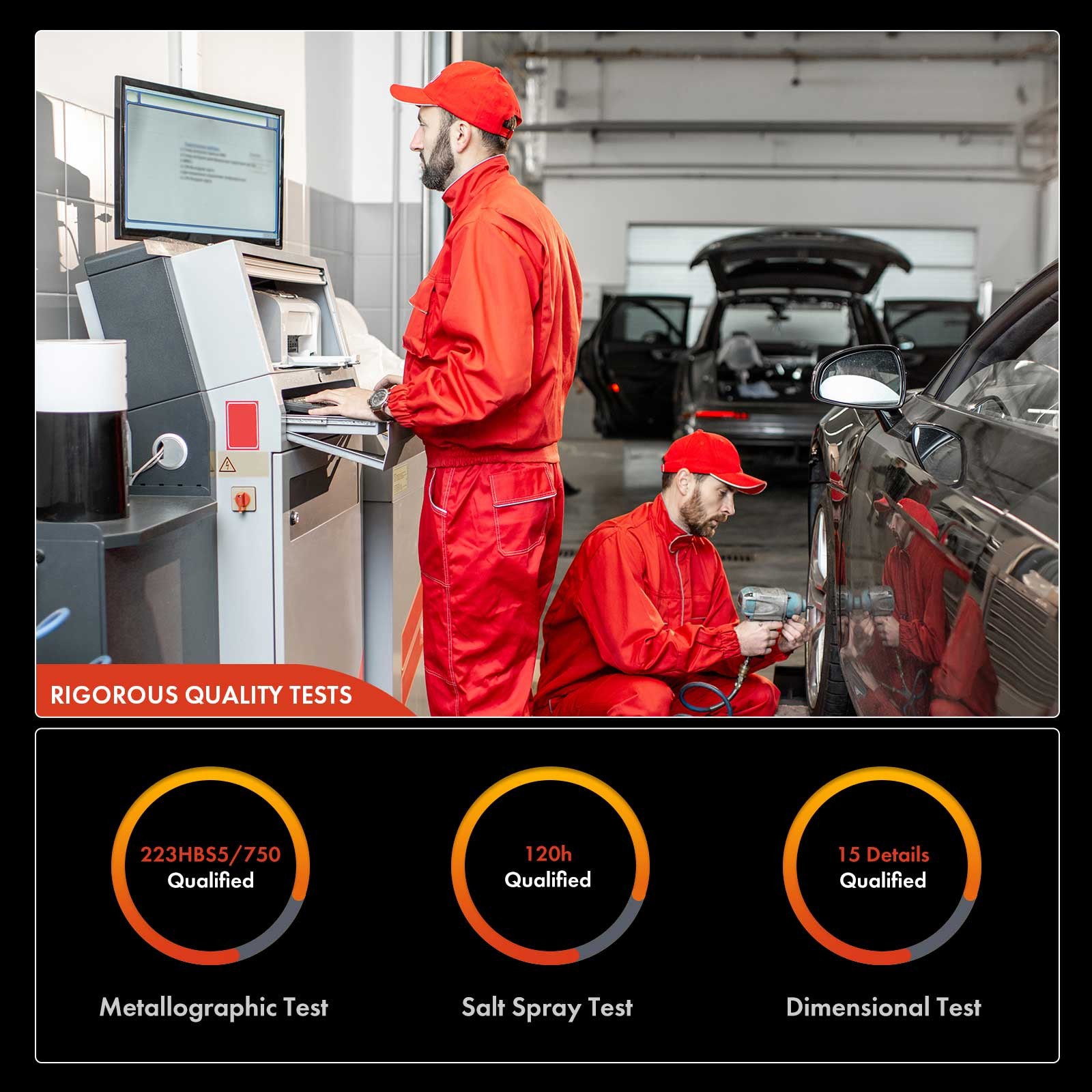 2x Front Left & Right Steering Knuckle for Honda Civic 2013-2020 1.5L 1.8L 2.0L