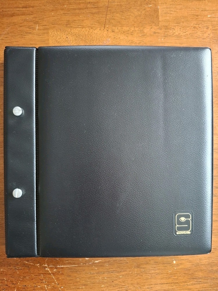 Showgard No. 894 FDC First Day Cover Empty Black Binder for 104 FDC's