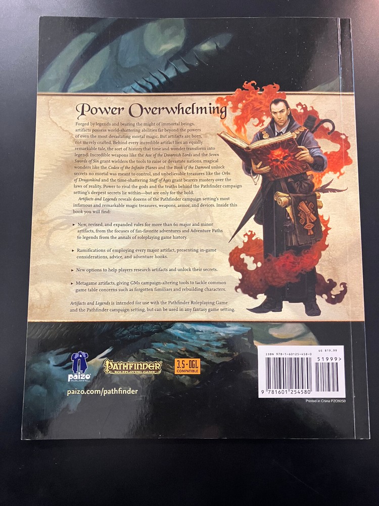 Pathfinder Artifacts & Legends