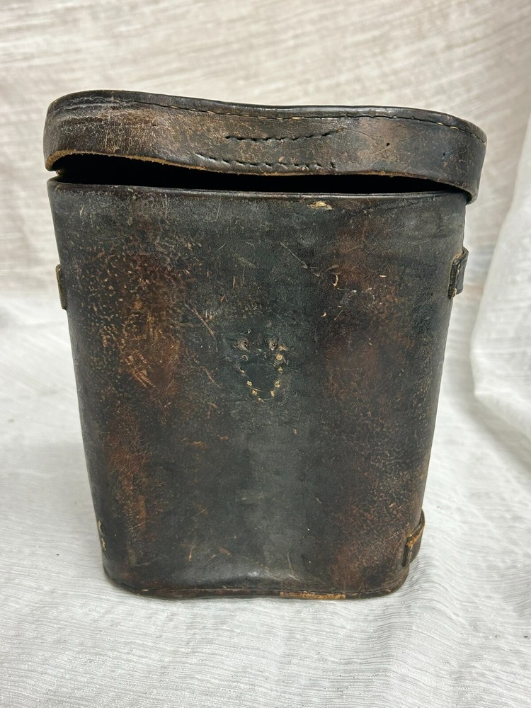 Antique Verdi Paris Binoculars with Leather Case