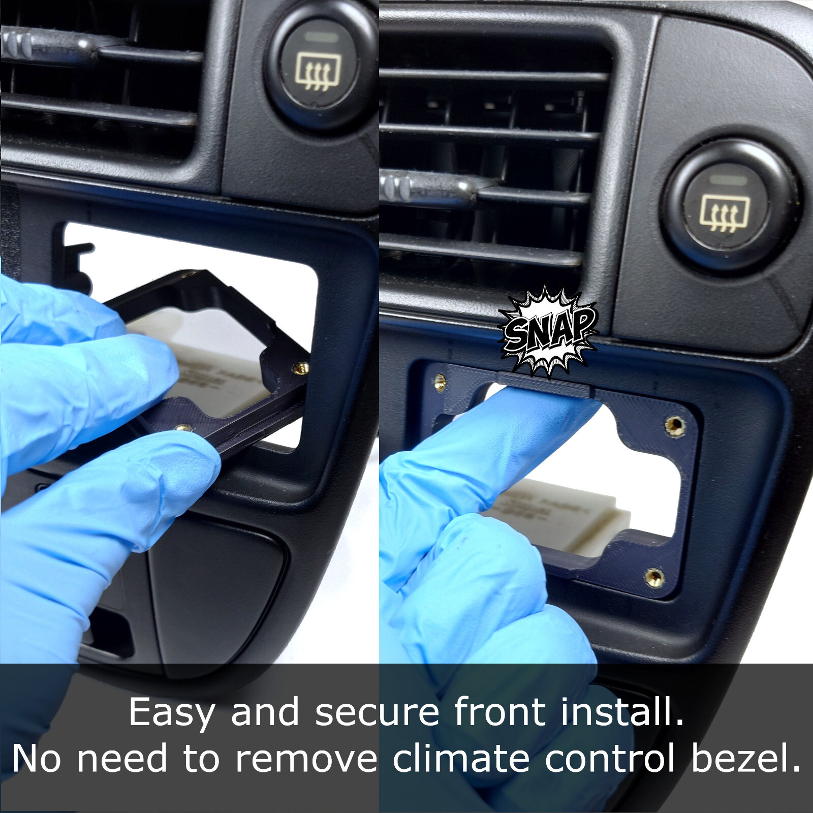 Hyperbolic Technologies Honda Civic 52mm Gauge Pod 96 - 98