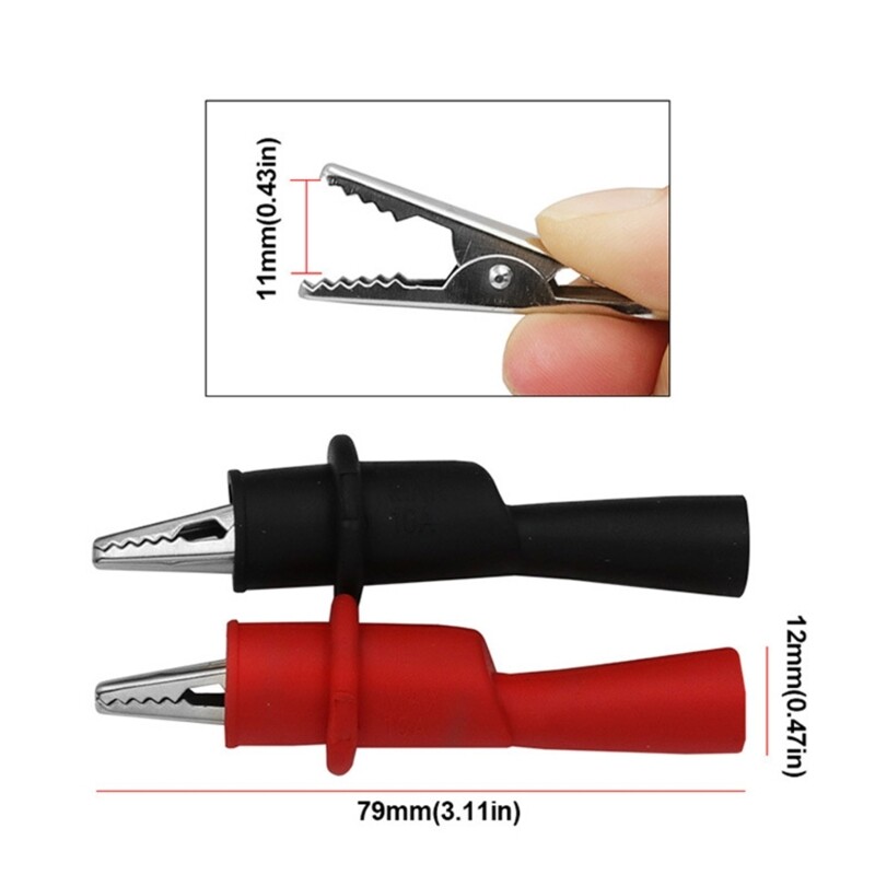 Clips Clamps Jumper Electric Test Clips Helper